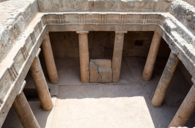 mezar kralların, paphos, Kıbrıs