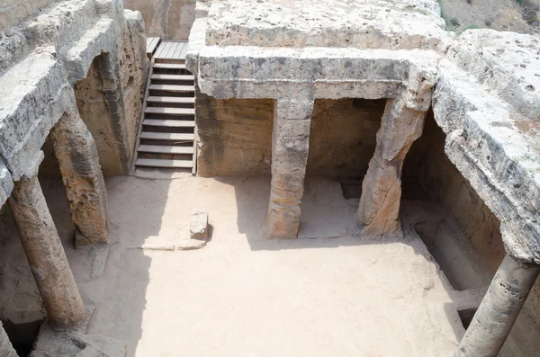 Tomb of the Kings, Paphos in Cyprus — Stock Photo, Image