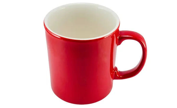 Kırmızı çay bardağı — Stok fotoğraf