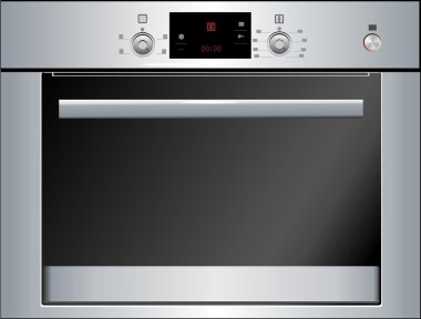 Electric oven clipart
