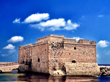 Kıbrıs Paphos kale bağlantı noktası