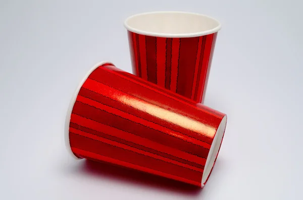 Roter Becher — Stockfoto