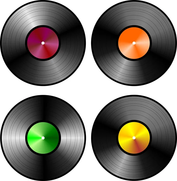 Vinyl record — Stock Vector