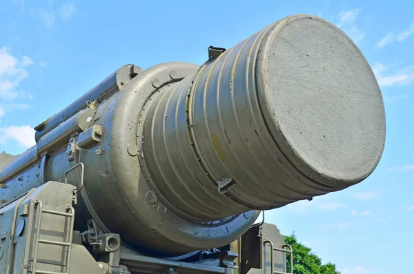 Vojenský tank panzer trati raketa — Stock fotografie