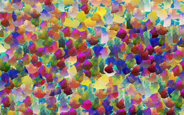 Abstracte Aquarelachtergrond Gekleurde Spatten Penseelstreken — Stockfoto