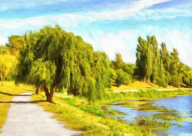 Babil söğüdü ya da tükürük bebişkom ağacı olarak da bilinir.