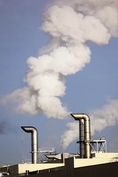 Förorenande industri — Stockfoto