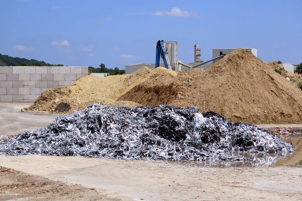 Estaleiro de reciclagem — Fotografia de Stock