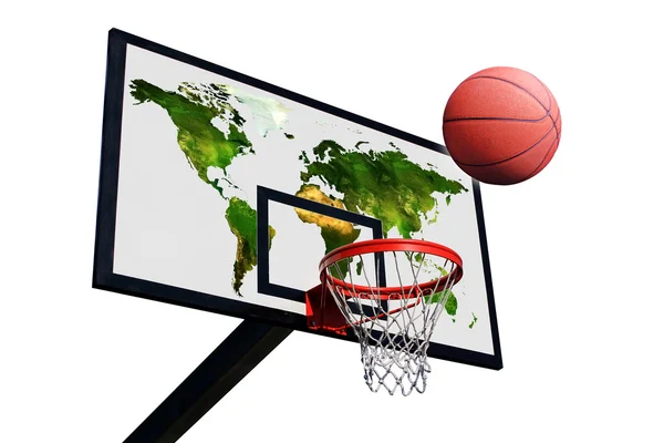 A panel of basketball — Stock Photo, Image