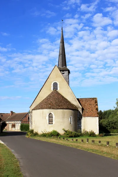 Chiesa campanile — Foto Stock