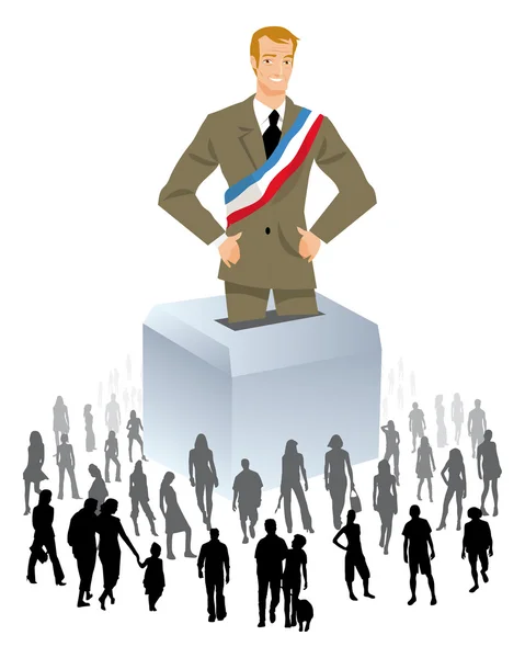 Political elections — Stock Vector