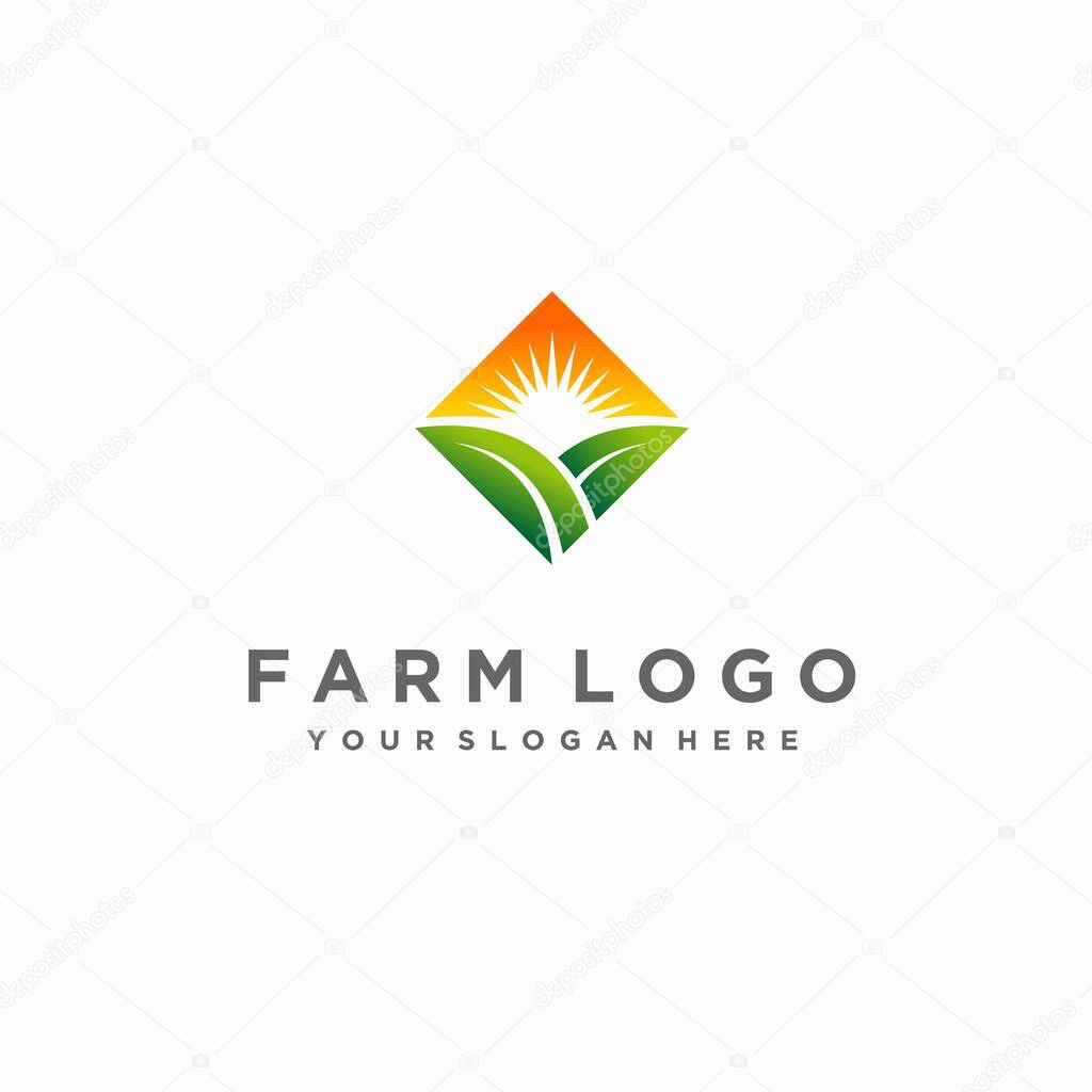 Farm house with simple concept