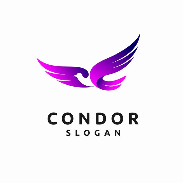 Logo Condor Logo Condor Vector — Vettoriale Stock