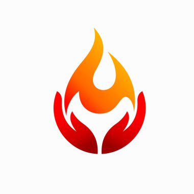 el konseptli ateş logosu