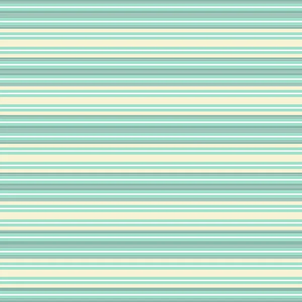 Turquoise white beige stripes horizontal retro traditional geometric seamless pattern — Stock Vector