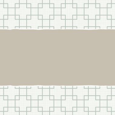 bej mavi beyaz retro ışık scrapbook yatay zemin üzerinde yırtık kağıt ile kış renklerde geometrik desen kareler