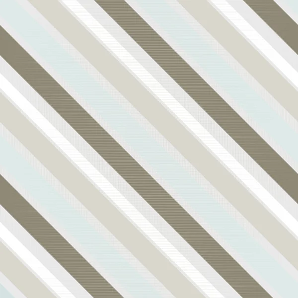 Fina blå brun beige vit tunna ränder geometriska element på beige bakgrund seamless mönster — Stock vektor
