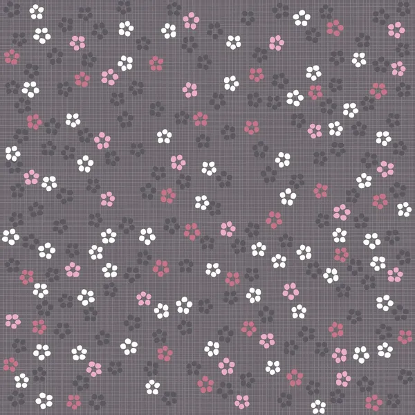 pembe gri mavi beyaz, küçük çiçekler açık renkli romantik çiçek seamless modeli üzerinde noktalı