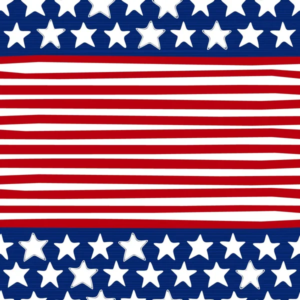 Patrón patriótico americano sin costuras — Archivo Imágenes Vectoriales