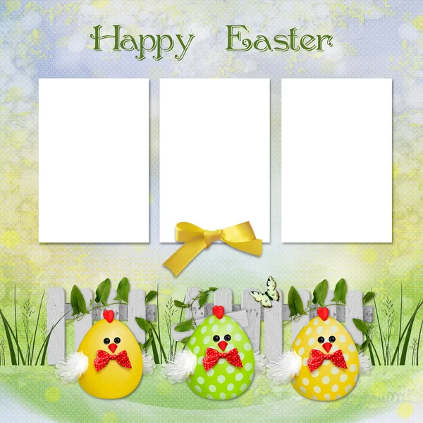 Paskalya tebrik kartı — Stok fotoğraf