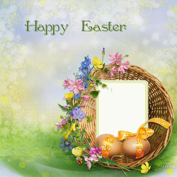 Easter greeting card — Stock Photo, Image