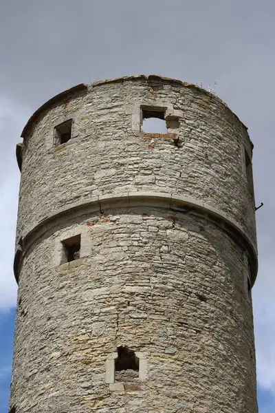 Stone Tower Ruin Middle Area — Fotografia de Stock