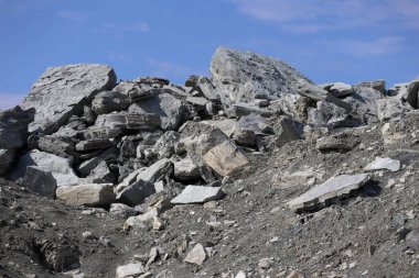 a nice Cross-section during Rock excavation