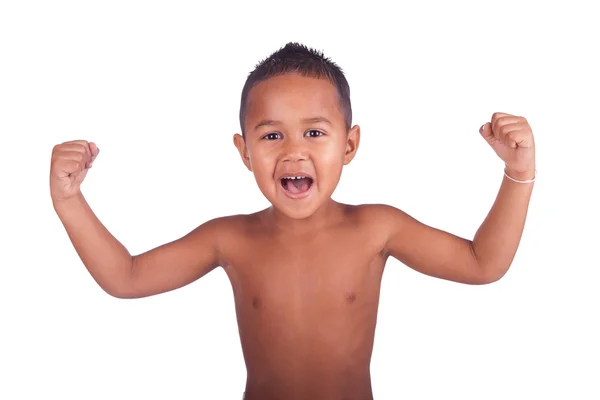 Mixed martial artists children — Stock Photo, Image