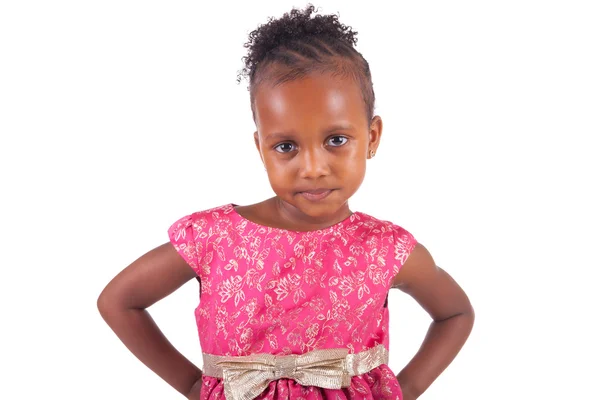 Sevimli Afrikalı küçük kız — Stok fotoğraf