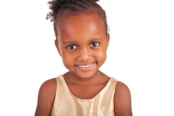 Roztomilý afrických holčička — Stock fotografie