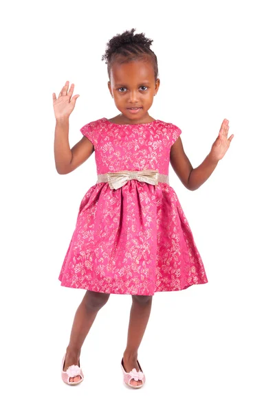 可爱的非洲小女孩 — 图库照片