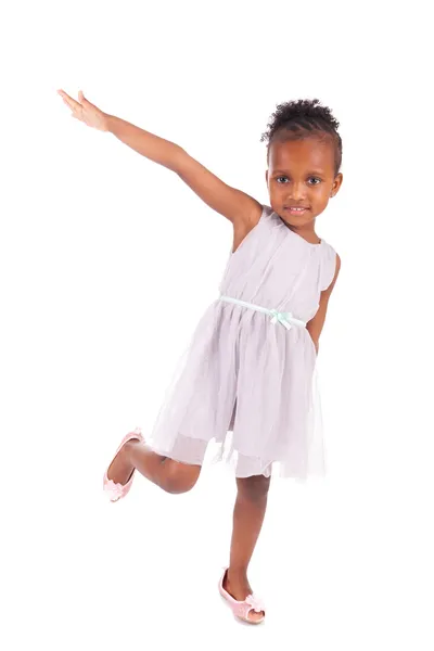 Sevimli Afrikalı küçük kız — Stok fotoğraf