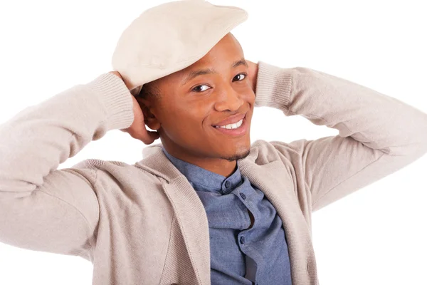 Casual joven africano posando — Foto de Stock