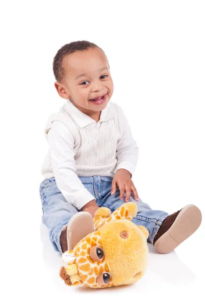 portre sevimli siyah bebek çocuk