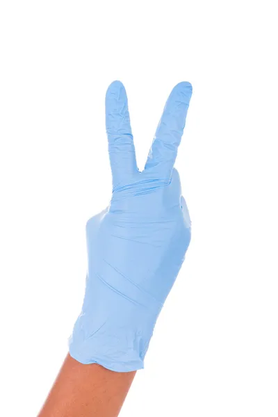 Nosić rękawice ochronne — Zdjęcie stockowe