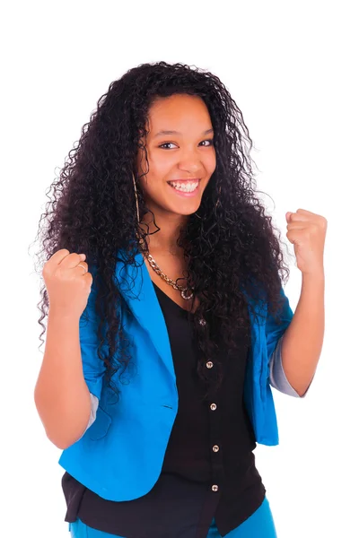 Portrait of Beautiful Woman african black — Stock Photo, Image