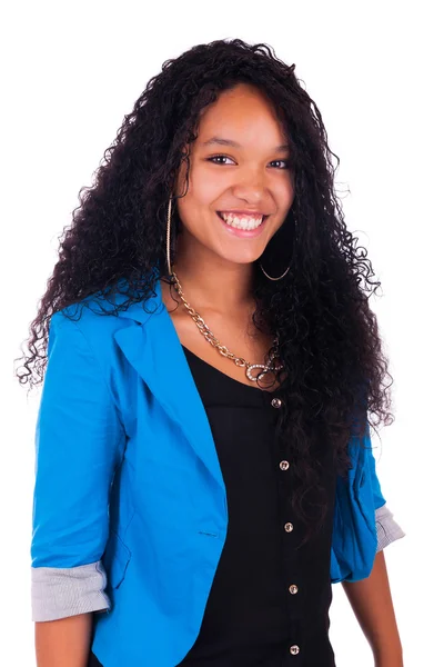 Portrait of Beautiful Woman african black — Stock Photo, Image