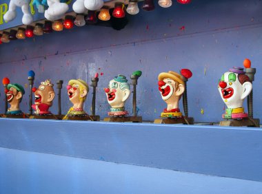 Karnaval palyaçoları oyun çekim