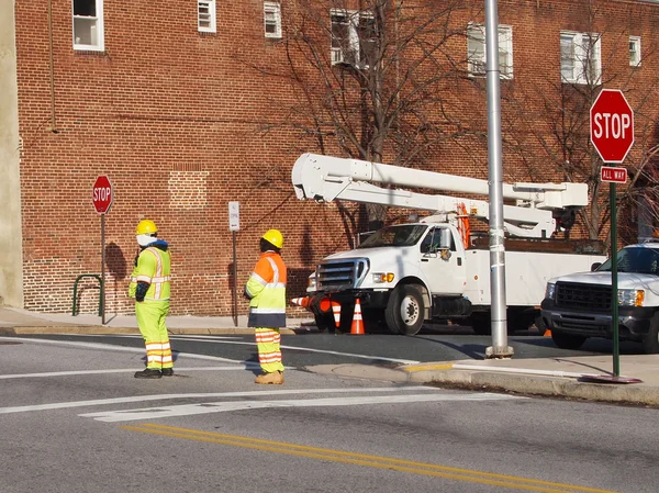 Utility Workers — Stock Photo, Image