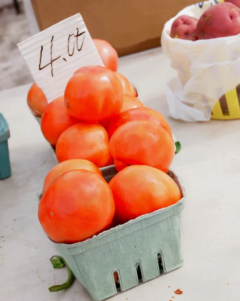 Tomates no inverno — Fotografia de Stock