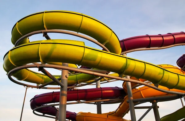 Water Slide Tubes — Stock Photo, Image