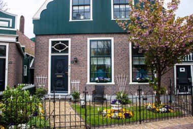 zaanse Schans'a eski geleneksel evde
