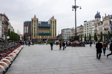 Koningin astrid plein Meydanı Antwerp