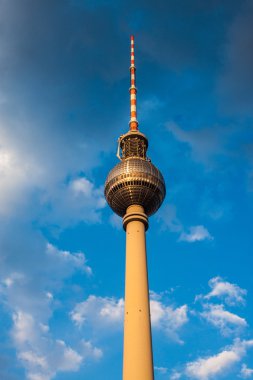 Berlin 'deki televizyon kulesi.