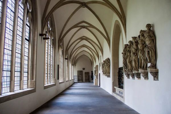 Interior of St. Paulus cathedral in Muenster — Stock Photo, Image