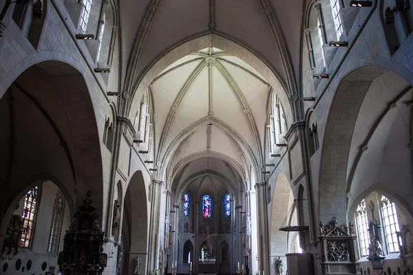 Innenraum o fst. Paulus-Münster — Stockfoto