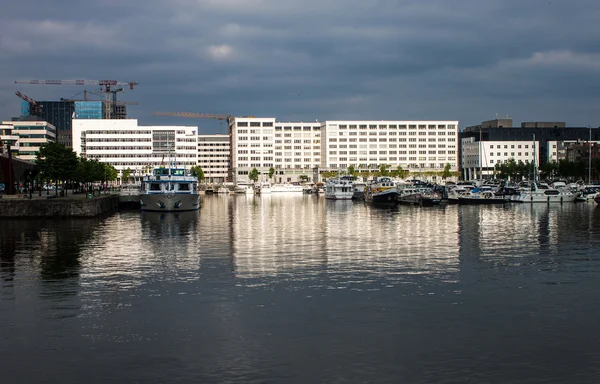 Harbor in Antwerp — Stock Photo, Image