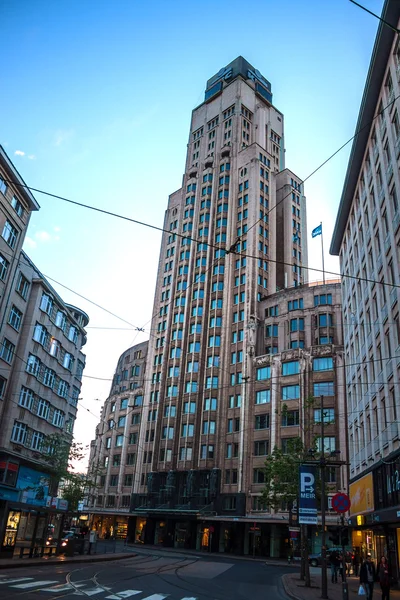 Boerentoren (landbouwers toren) in Antwerpen — Stockfoto