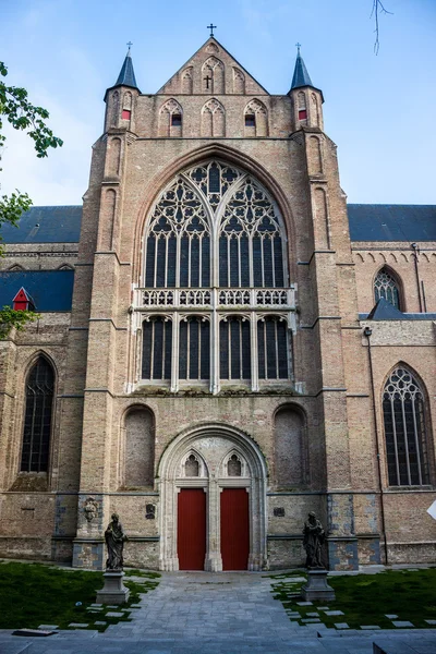 Saint Salvator Cathedral in Bruges — Stock Photo, Image