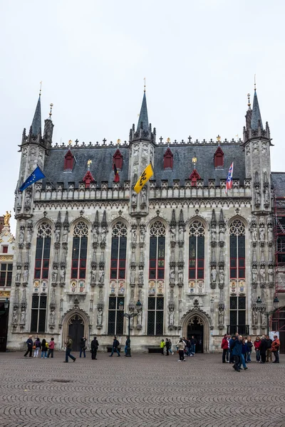 Town hall in Bruges — Stock Photo, Image